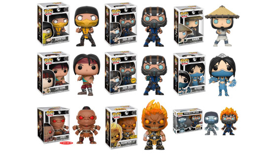 Funko выпустили серию фигурок по мотивам игры Mortal Kombat X