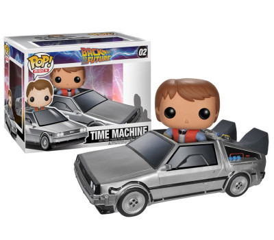 Виниловая фигурка Машина времени и Марти #02 от Funko