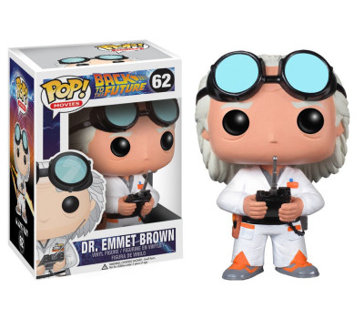 Виниловая фигурка Доктор Эмметт Браун #62 от Funko