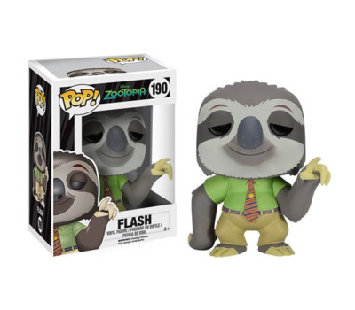 Виниловая фигурка Зверополис - Флэш #190 от Funko