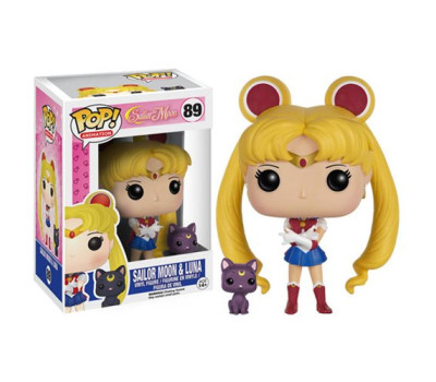Виниловая фигурка Сейлор Мун и Луна #89 от Funko