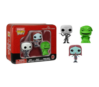 Набор из трех фигурок по мультфильму Кошмар перед Рождеством от Funko